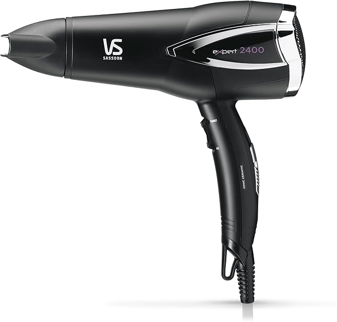 VS Sassoon Expert Turbo Hair Dryer 2400W Ionic Ceramic DC Motor