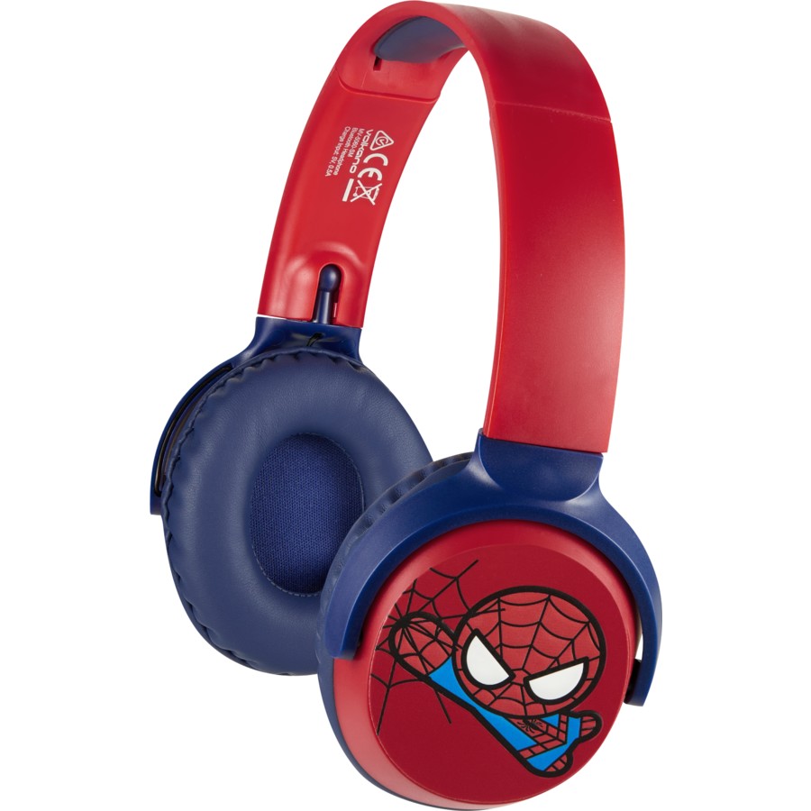 Spider‑Man Bluetooth Headphones 85dB Kid Safe + Mood Light Gift Set Marvel AU BIG Av8Store