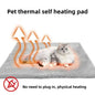 Self-Heating Pet Blanket | Thermal Mat for Cats & Dogs | No Electricity Needed DHG