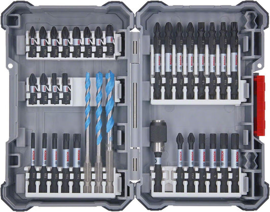 Bosch Professional 35-Piece Pick & Click Drill Bit Set – Impact Driver Compatible