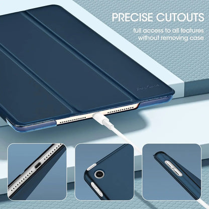 ProCase iPad 10.2" Case | 9th, 8th & 7th Gen | Slim Smart Cover | Hard Back Stand | Navy AMZ