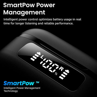 TOZO NC9 Wireless Earbuds – Hybrid ANC, Bluetooth 5.3, 60H Playtime, IPX8 AMZ