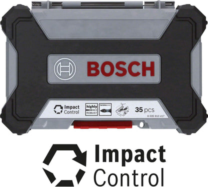 Bosch Professional 35-Piece Pick & Click Drill Bit Set – Impact Driver Compatible