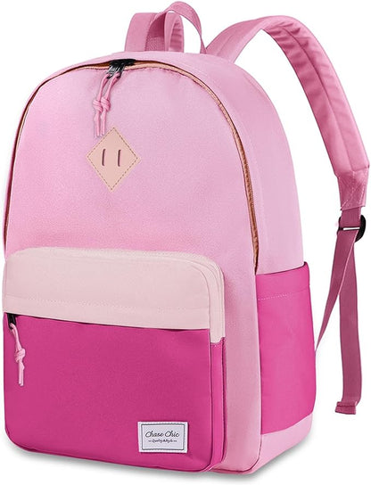 Chase Chic Kids Backpack – Lightweight Water-Resistant School Bag for Boys & Girls | Ages 3+