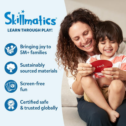 Skillmatics I Can Write – Reusable Preschool Learning Activity Mats | Ages 3–6 | Educational Toy