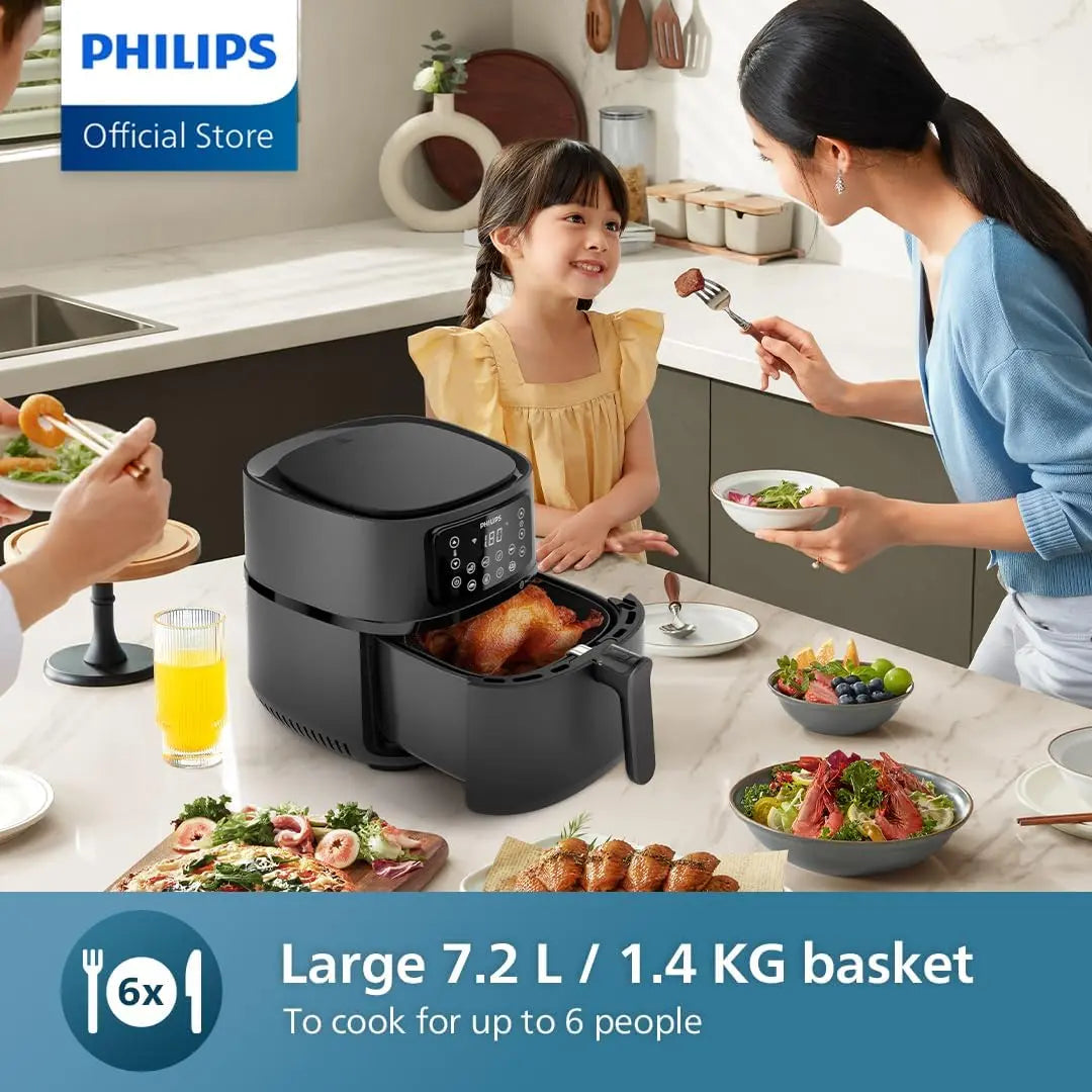 Philips Air Fryer XXL 7.2L | 16-in-1 WiFi Smart | 5000 Series HD9285/90 AMZ