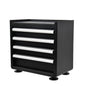 Craftright Sage 4 Drawer Mini Tool Chest - Black