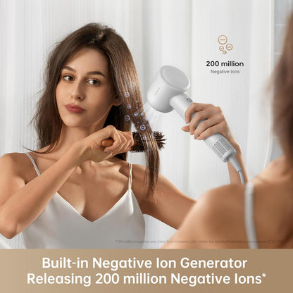 Dreame Hair Gleam High-Speed Hair Dryer | 110,000 RPM Brushless Motor | Ionic Frizz Control | AU AMZ Av8Store