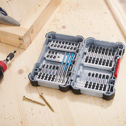 Bosch Professional 35-Piece Pick & Click Drill Bit Set – Impact Driver Compatible