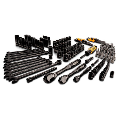DeWalt 184-Piece Mechanics Socket Set | 1/4", 3/8" & 1/2" Drive | DWMT45184-1