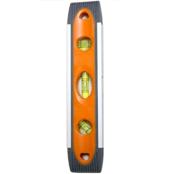 Craftright 230mm Magnetic Torpedo Level | 3-Vial | Plumb, Level & 45° | DIY & Trade BNG