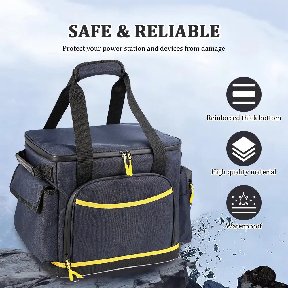 Camping Power Supply Storage Bag Waterproof Dustproof Portable Travel Organiser AEX