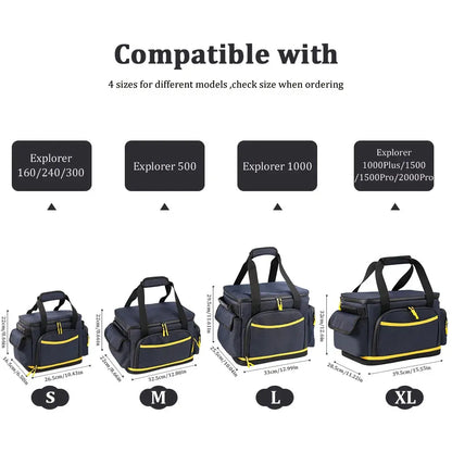 Camping Power Supply Storage Bag Waterproof Dustproof Portable Travel Organiser AEX