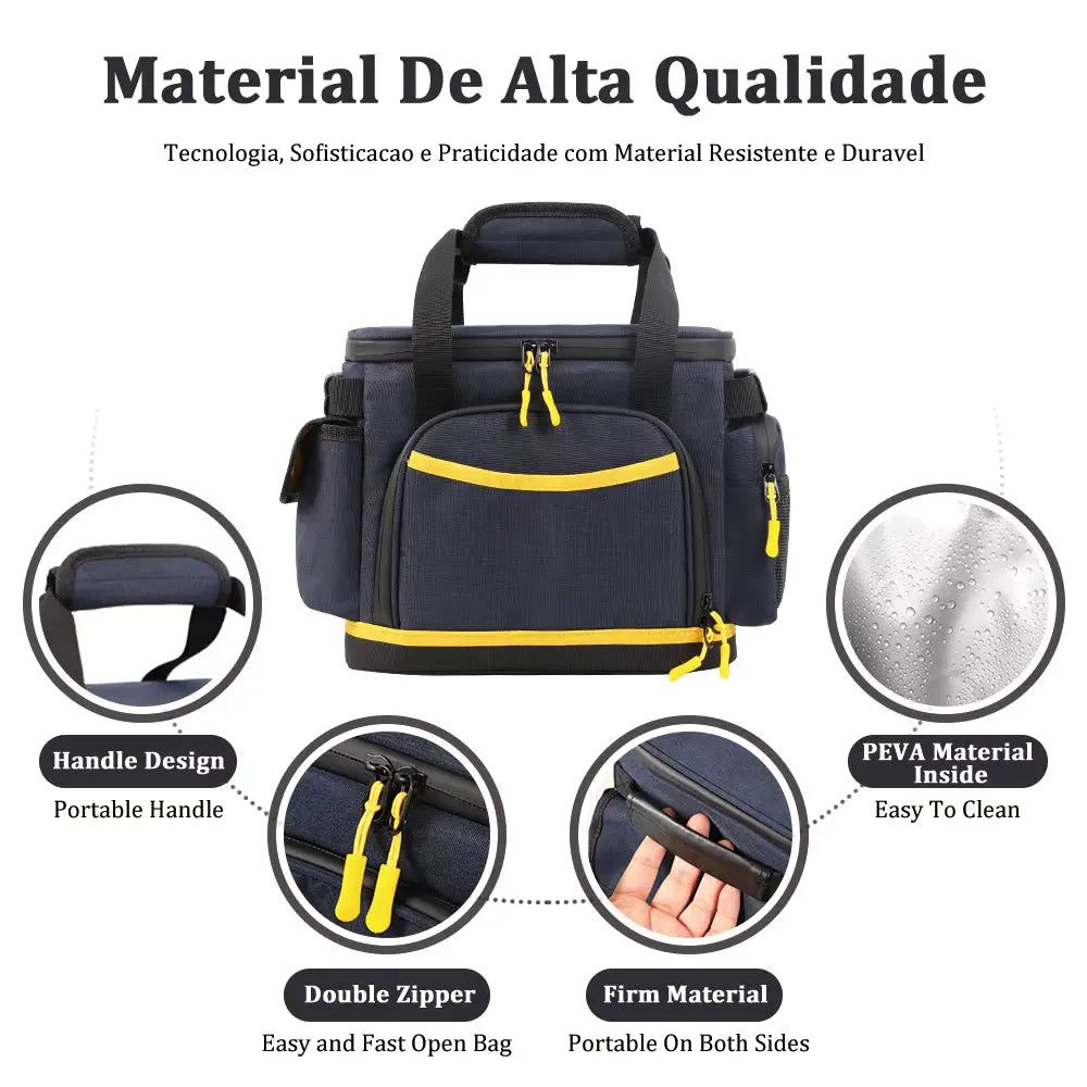 Camping Power Supply Storage Bag Waterproof Dustproof Portable Travel Organiser AEX