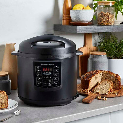 Russell Hobbs 11-in-1 Digital Multicooker | 6L Non-Stick Bowl | Pressure, Slow Cook, Bake & More | Av8Store Australia Russell Hobbs Av8Store