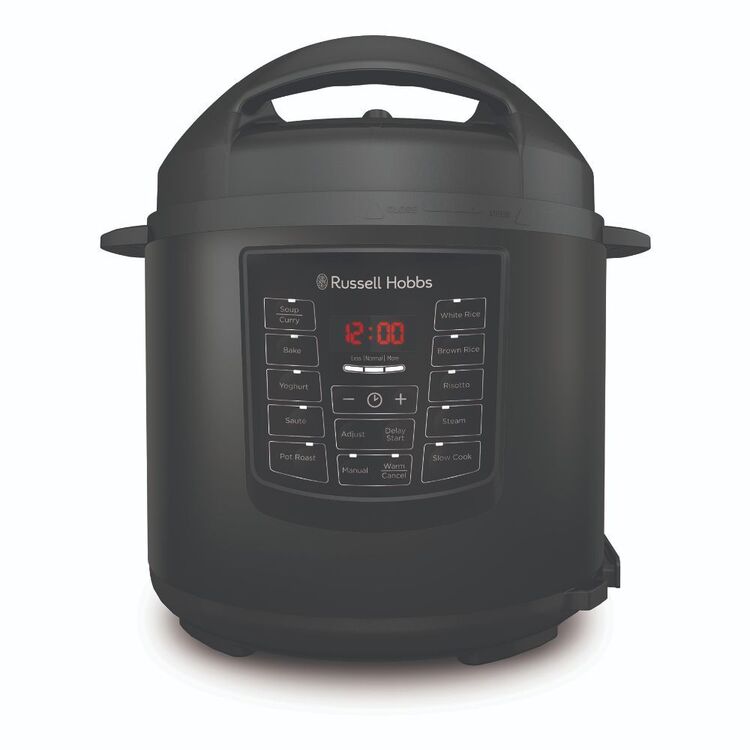 Russell Hobbs 11-in-1 Digital Multicooker | 6L Non-Stick Bowl | Pressure, Slow Cook, Bake & More | Av8Store Australia Russell Hobbs Av8Store