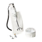 Bamix Swissline Hand Blender 200W White Marble with bench stand, blades and wet and dry processor