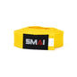 Yellow belt with SMAI logo on a white background