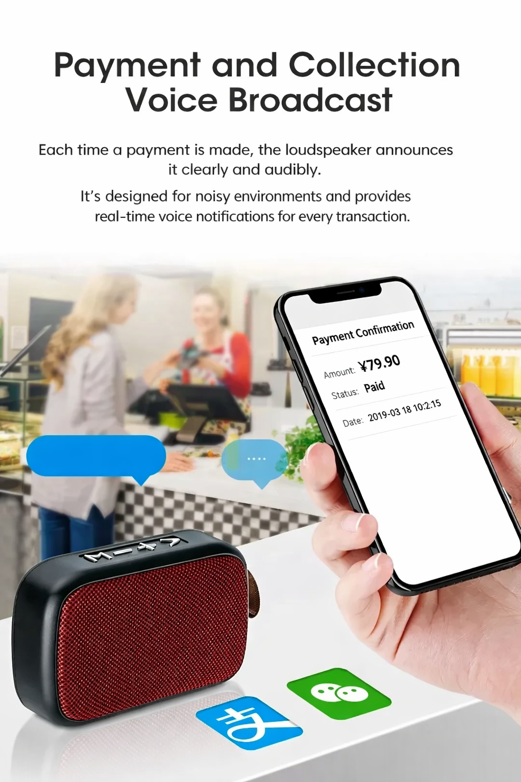 Portable Bluetooth Speaker with FM Radio & MP3 Player – Mini Wireless Speaker