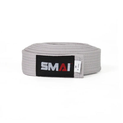 Gray belt with SMAI logo on a white background