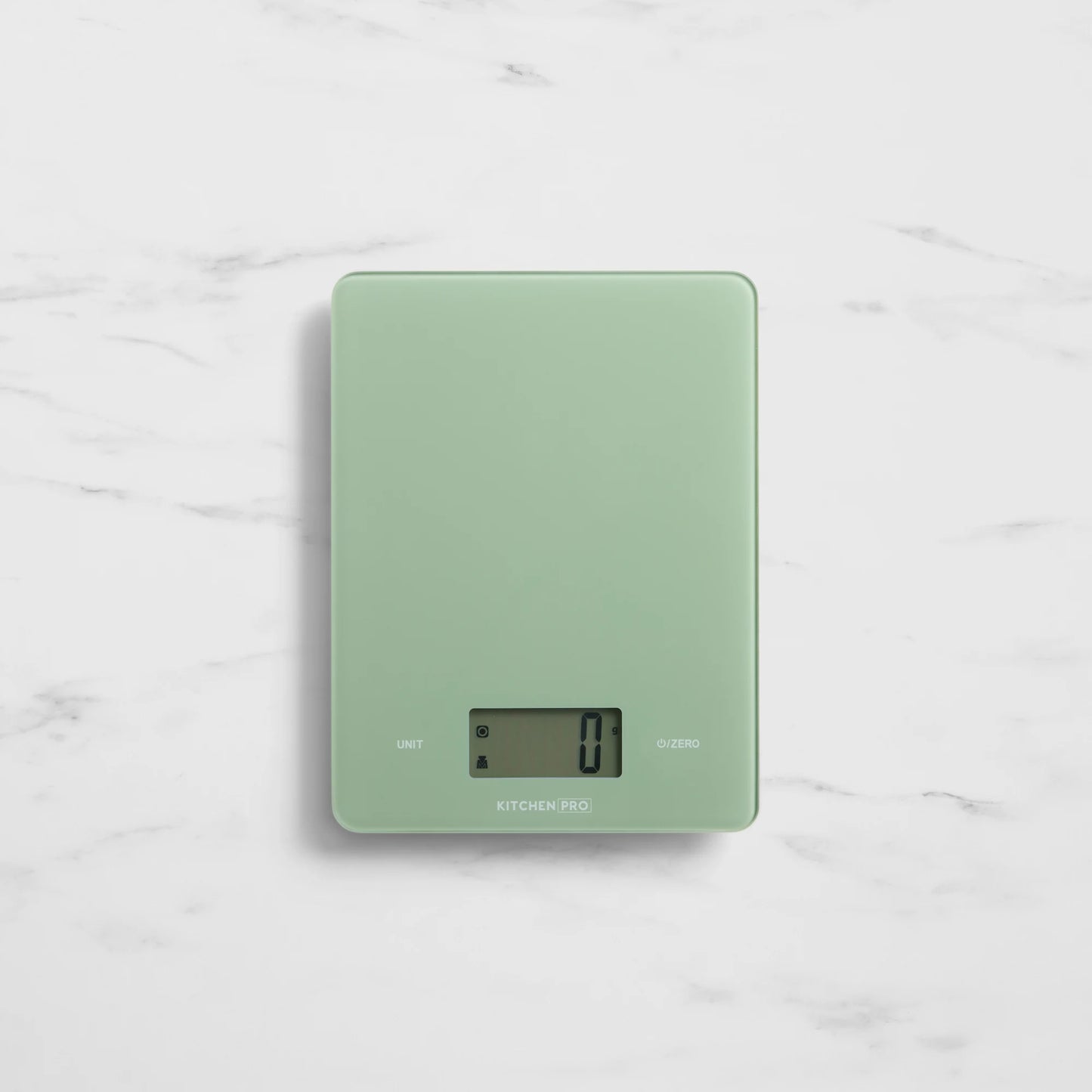 Kitchen Pro Precision Glass Kitchen Scale 5kg – Green | Digital Baking Scale