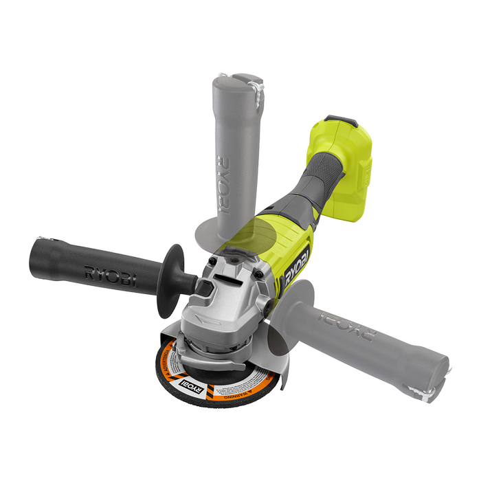 RYOBI 18V ONE+ 115mm Angle Grinder Kit – 4.0Ah Battery & Charger Included