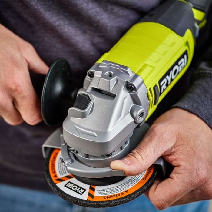 RYOBI 18V ONE+ 115mm Angle Grinder Kit – 4.0Ah Battery & Charger Included