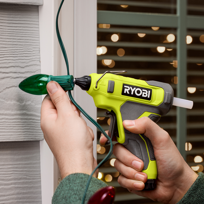 RYOBI USB Lithium Glue Gun Kit – 2Ah Battery | Cordless 11mm Hot Glue Gun