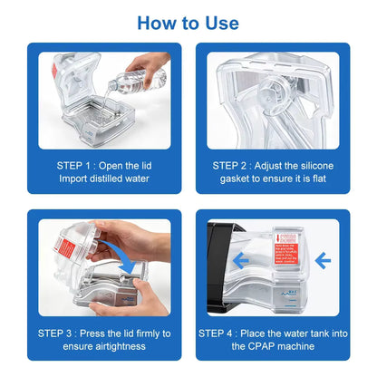 CPAP Water Chamber | Compatible with ResMed AirSense 10, AirSense 11 & AirCurve 10 | Humidifier Tank Replacement