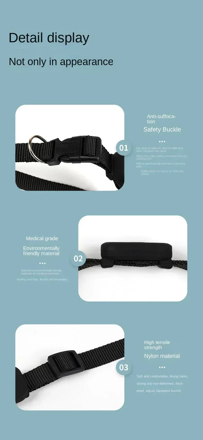 Pet GPS Tracker Collar – Anti-Lost Bluetooth Locator for Cats & Dogs