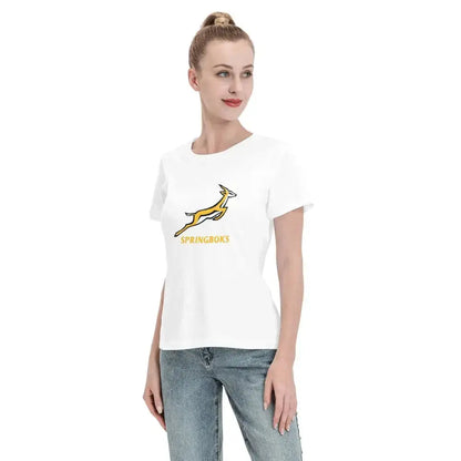 Springbok Women’s T‑Shirt Crew Neck Short Sleeve Streetwear Summer Top AEX