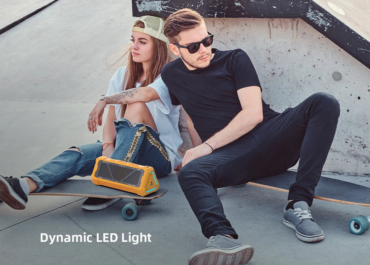 MLOVE P3 Outdoor Bluetooth Speaker | 40W, IP67, Bluetooth 5.3, RGB
