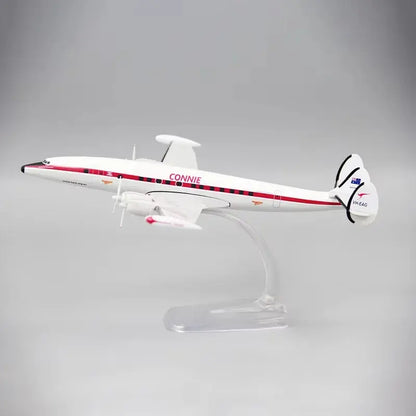 Qantas Connie Super Constellation L-1049 Scale Model 1:125 – 29cm ABS Display Collectible | Av8store.com.au AEX