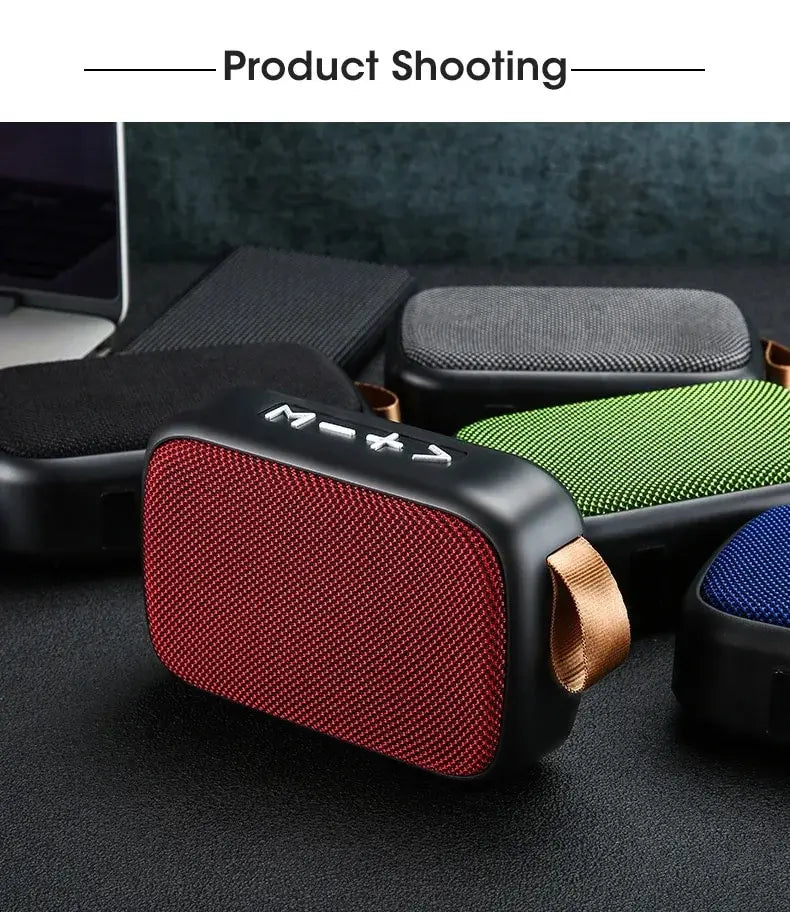 Portable Bluetooth Speaker with FM Radio & MP3 Player – Mini Wireless Speaker