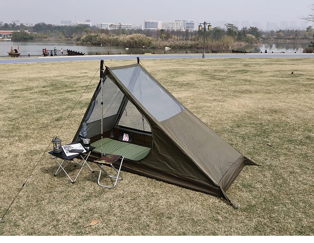 Ultralight 1-Person Mesh Tent - Quick Setup Camping AU