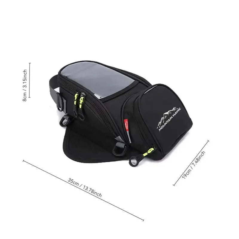 Universal Motorcycle Magnetic Fuel Tank Bag Phone Navigation Pouch Waterproof Cover AEX