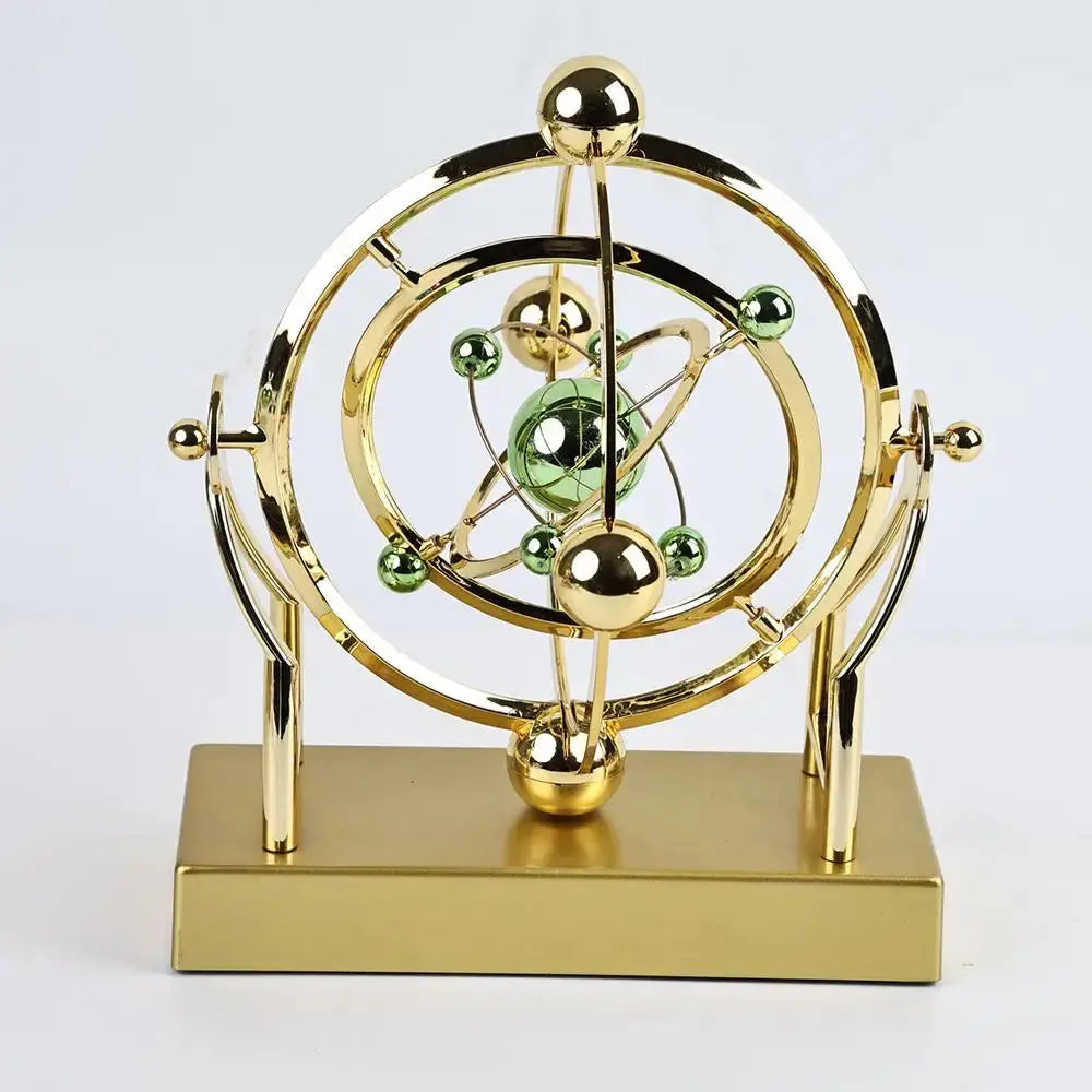 Celestial Orbit Pendulum – Kinetic Art Rotating Sculpture for Desk, Home Office & Study | Av8store.com.au AEX