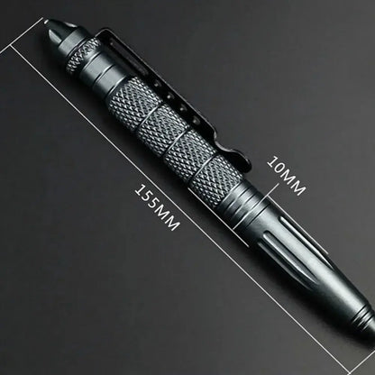 Military Tactical Pen – Multifunction Aluminium Alloy Survival Tool | Outdoor Camping Emergency Glass Breaker Pen AEX