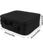 Hard Pistol Case Waterproof Handgun Storage Box Carry Bag with DIY Pre‑Cut Foam AEX