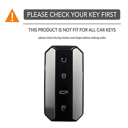 Silicone Car Key Cover – 4 Button for Chery Jaecoo 5 EV, J5 & J7 (2025)