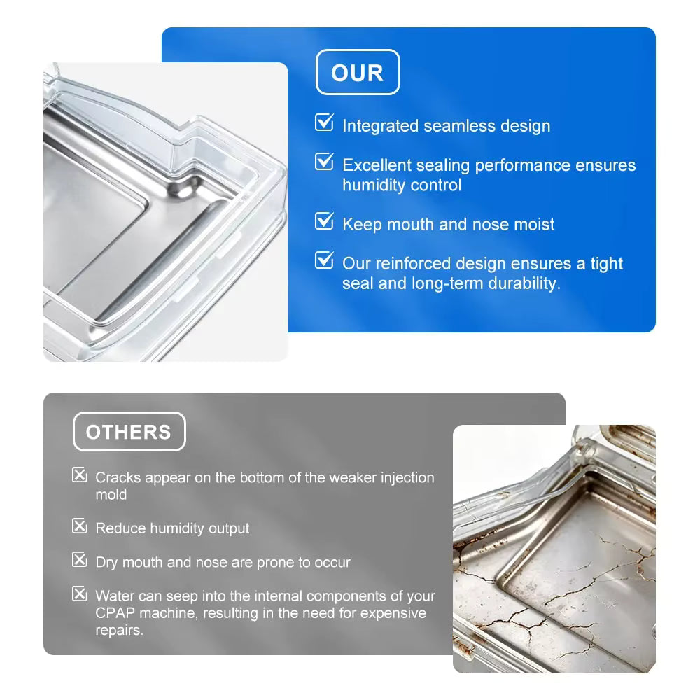 CPAP Water Chamber | Compatible with ResMed AirSense 10, AirSense 11 & AirCurve 10 | Humidifier Tank Replacement