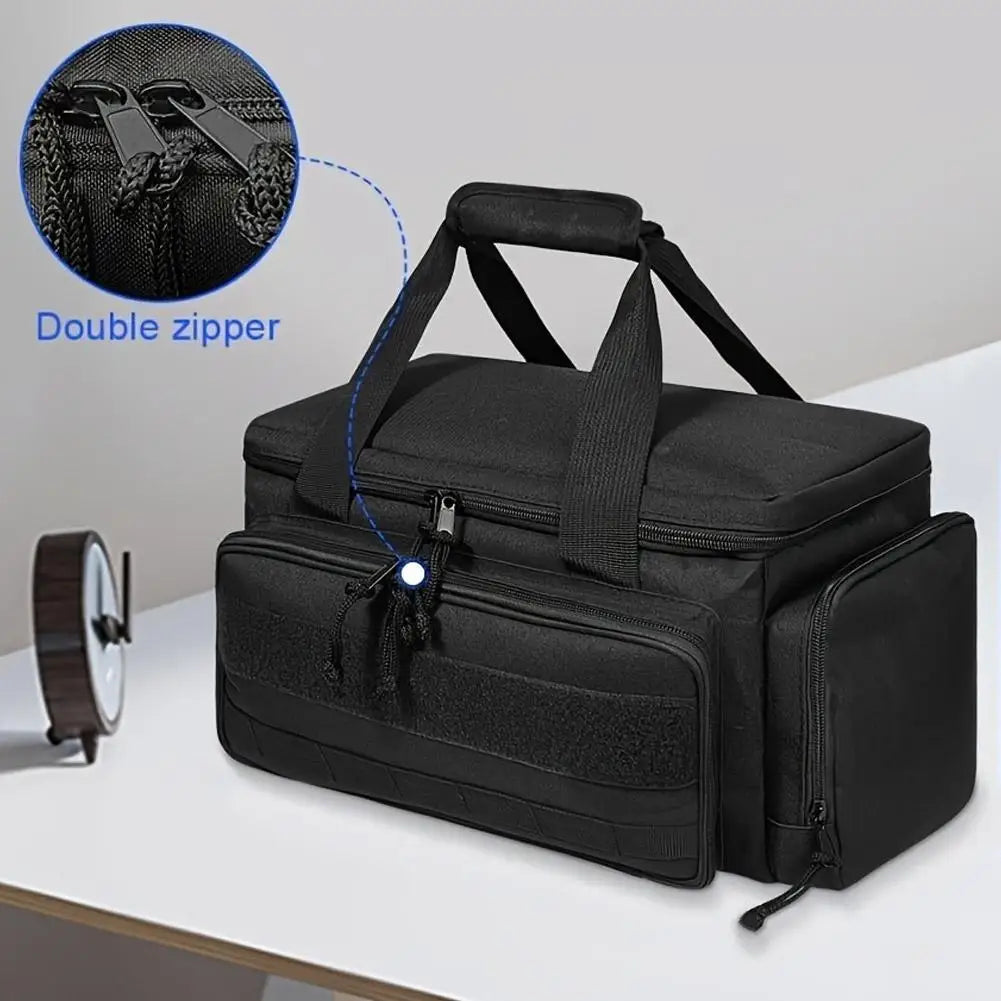 Heavy-Duty Tool Bag 38x22x19cm – Water-Resistant Oxford, Padded Base, Multi-Compartment for Tradies & DIY | Av8store.com.au AEX Av8Store
