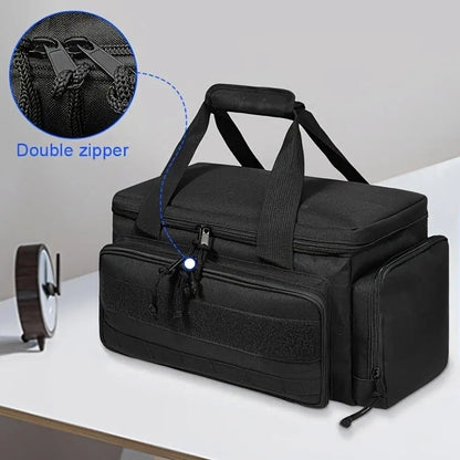Heavy-Duty Tool Bag 38x22x19cm – Water-Resistant Oxford, Padded Base, Multi-Compartment for Tradies & DIY | Av8store.com.au AEX Av8Store