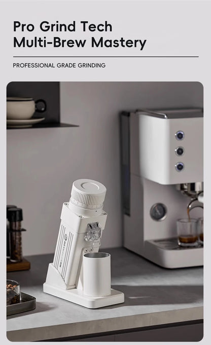 STARSEEKER E55Pro Coffee Grinder | 55mm Titanium Burr | Stepless Espresso Grinder