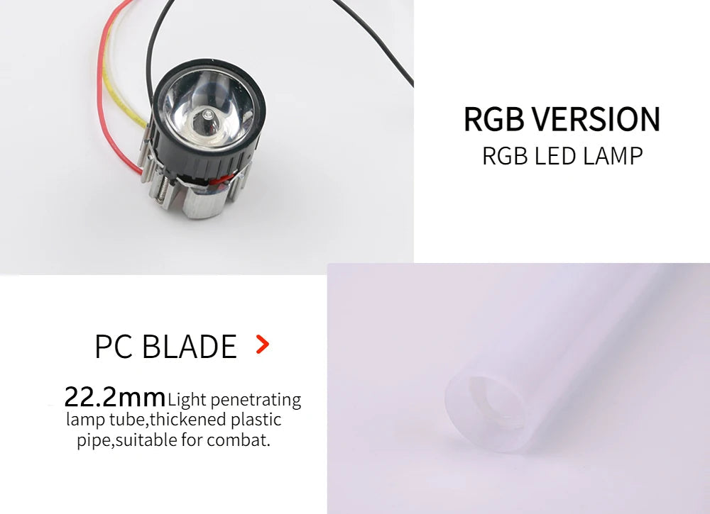 Metal RGB Lightsaber | 16-Colour LED Laser Sword, Sound FX & USB Rechargeable | Av8Store Australia AEX Av8Store