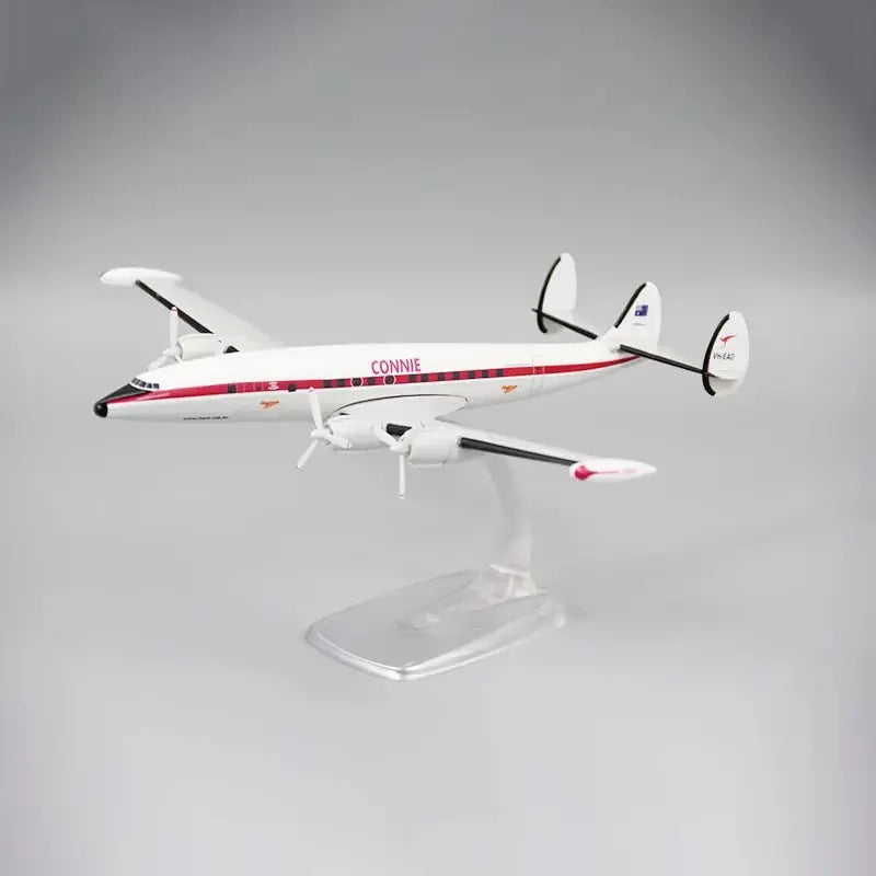 Qantas Connie Super Constellation L-1049 Scale Model 1:125 – 29cm ABS Display Collectible | Av8store.com.au AEX