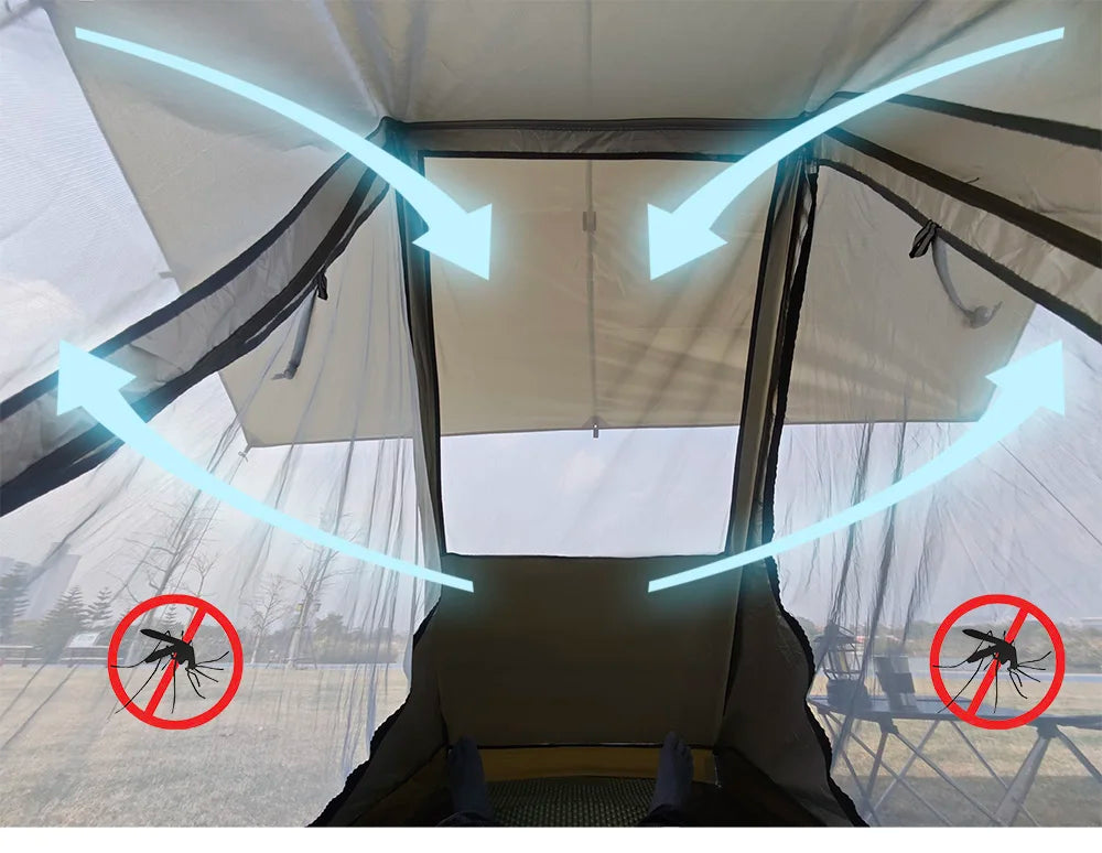 Ultralight 1-Person Mesh Tent - Quick Setup Camping AU