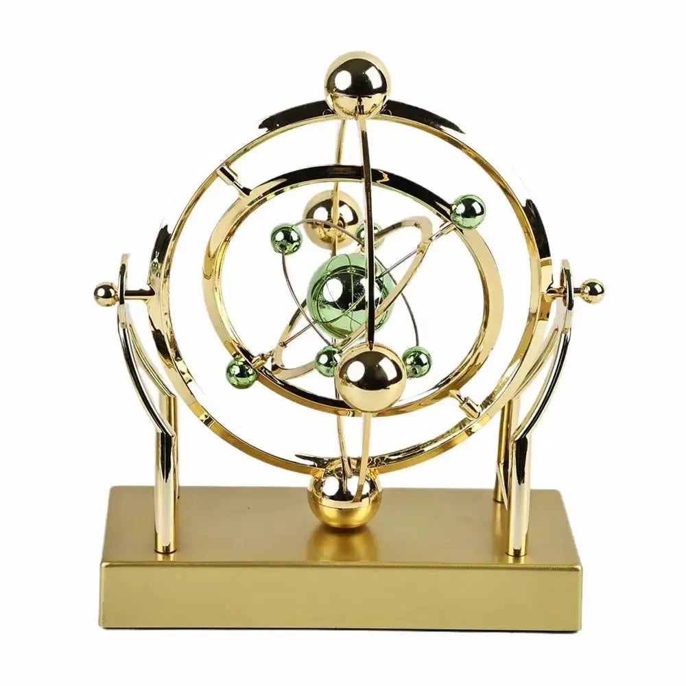 Celestial Orbit Pendulum – Kinetic Art Rotating Sculpture for Desk, Home Office & Study | Av8store.com.au AEX