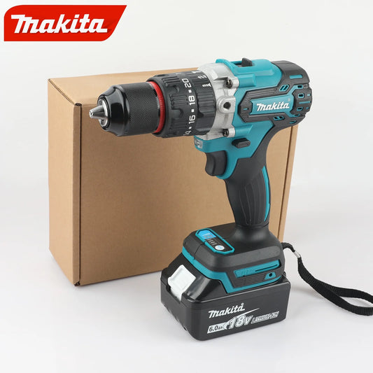 Makita 13mm Brushless Cordless Drill & Screwdriver – Adjustable Speed, Metal Chuck | 18V LXT Compatible Makita Av8Store