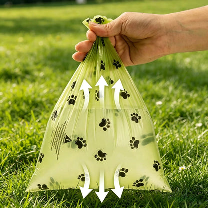 Biodegradable Dog Poop Bags with Printed Pattern | Eco-Friendly Waste Bags AEX Av8Store